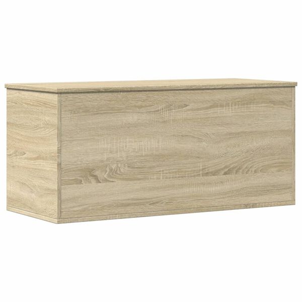 vidaXL Boîte de rangement chêne sonoma 100x42x46 cm bois d'ingénierie