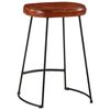 vidaXL Tabourets de bar lot de 2 marron foncé 41x29x62 cm