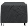 vidaXL Housse pour mobilier d'extérieur Noir 100 x 100 x 70 cm 600D