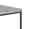vidaXL Table basse 75x75x38 cm Aspect de b&eacute;ton