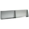 vidaXL Mur de sout&egrave;nement 2 pc 80 x 12 x 30 cm Acier galvanis&eacute; Argent&eacute;