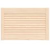 vidaXL Porte d'armoire &agrave; persiennes 39,5x59,4 cm bois de pin massif