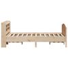 vidaXL Cadre de lit sans matelas 140x190 cm bois de pin massif