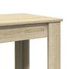 vidaXL Table de bar ch&ecirc;ne sonoma 102x50x103,5 cm bois d'ing&eacute;nierie