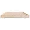 vidaXL Cadre de lit sans matelas 100x200 cm bois massif de pin
