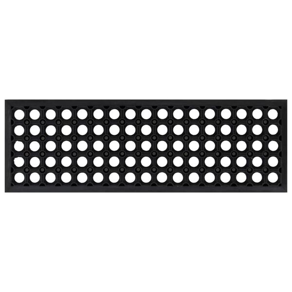 vidaXL Marches d'escalier 5 pcs 25x75 cm caoutchouc