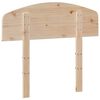vidaXL Tête de lit 90 cm bois massif de pin