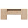 vidaXL Tête de lit avec rangement 180 cm bois massif de pin
