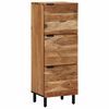 vidaXL Haut Armoire Naturel 40 x 33,5 x 110 cm Bois d'Acacia Massif