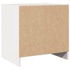 vidaXL Tables de chevet 2 pcs Blanc 40x30,5x40 cm Bois de pin massif