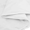 vidaXL Duvet d'&eacute;t&eacute; simple Blanc 240 x 200 cm Plume
