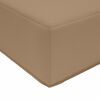 vidaXL Coussin de Si&egrave;ge d'Ext&eacute;rieur Taupe 40 x 40 x 8 cm