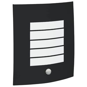 vidaXL Applique Murale Ext&eacute;rieure Noir 23.5 x 9 x 26 cm