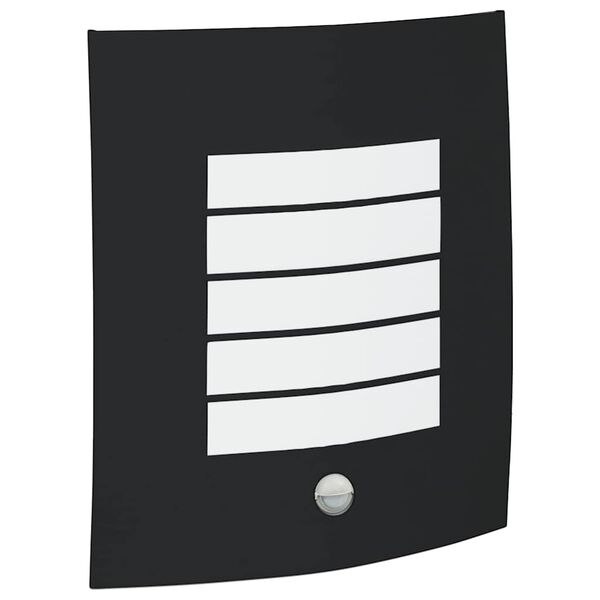 vidaXL Applique Murale Ext&eacute;rieure Noir 23.5 x 9 x 26 cm