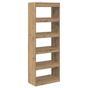 vidaXL Biblioth&egrave;que 5 niveaux 60 x 30 x 166 cm Bois d'ing&eacute;nierie