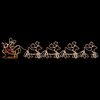 vidaXL Cordon lumineux de No&euml;l 4 rennes et tra&icirc;neau 1548 LED 500x80 cm
