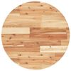 vidaXL Dessus de table rond &Oslash;60x2 cm bois massif d'acacia