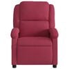 vidaXL Fauteuil de massage inclinable rouge bordeaux velours