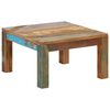 vidaXL Table basse 60x60x35 cm Bois de r&eacute;cup&eacute;ration massif