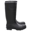vidaXL Bottes de pluie noir taille 43 PVC