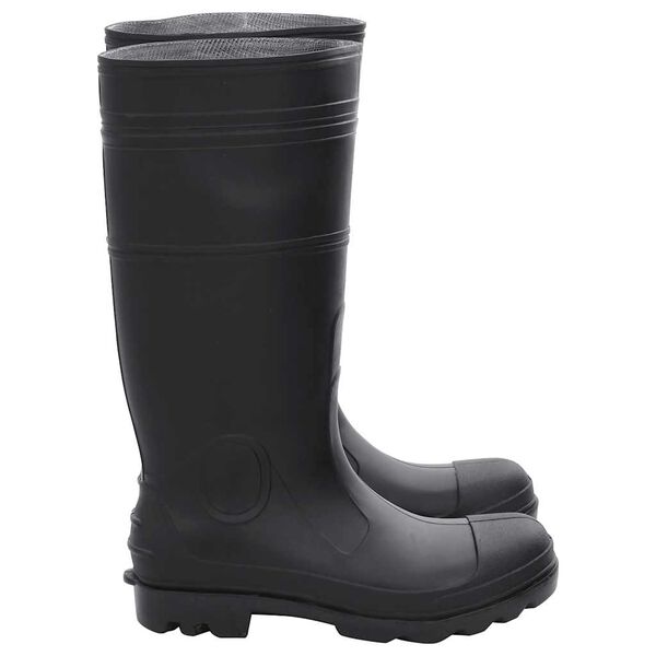 vidaXL Bottes de pluie noir taille 43 PVC