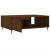vidaXL Table basse ch&ecirc;ne marron 90x60x35 cm bois d'ing&eacute;nierie