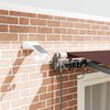 vidaXL Auvent r&eacute;tractable automatique avec LED marron 300x250 cm