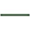 vidaXL Lit sur&eacute;lev&eacute; de jardin Acier galvanis&eacute; 507x100x36cm Vert
