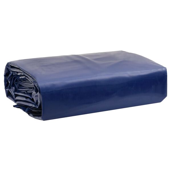 vidaXL B&acirc;che bleu 6x8 m 650 g/m&sup2;