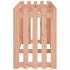 vidaXL Lit surélevé de jardin design de clôture bois douglas massif