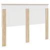 vidaXL T&ecirc;te de lit Ch&ecirc;ne Sonoma 140 cm Bois d'ing&eacute;nierie