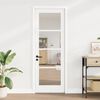 vidaXL Porte int&eacute;rieure ORKDAL Blanc appr&ecirc;t&eacute; 73,5 x 211 cm