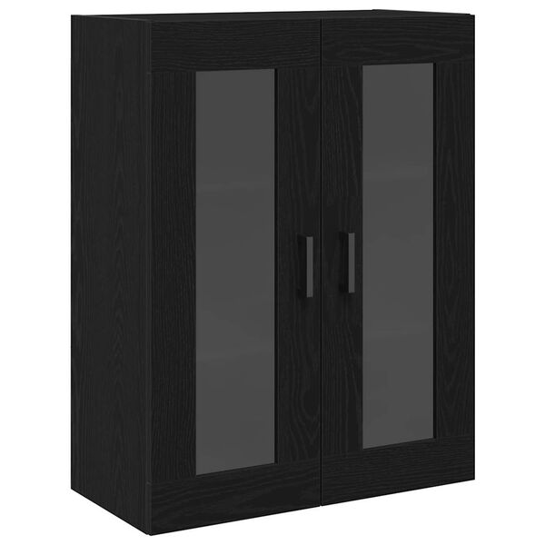 vidaXL Meuble mural Chêne noir 69,5 x 34 x 90 cm Bois d'ingénierie