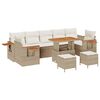 vidaXL Ensemble de canap&eacute; de jardin 13 pc 9-Nombre de places