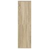 vidaXL Bibliothèque chêne sonoma 34x31x112 cm bois d'ingénierie