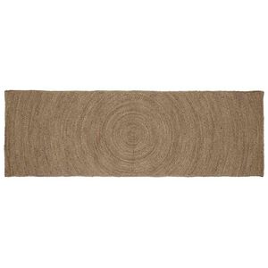 vidaXL Tapis de surface Gris 60 x 200 cm Jute