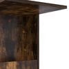 vidaXL Table d'appoint Ch&ecirc;ne fum&eacute; 40 x 35 x 60 cm Bois d'ing&eacute;nierie