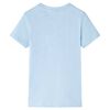 T-shirt pour enfants bleu clair 128