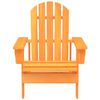 vidaXL Chaise de jardin Adirondack bois de sapin massif orange