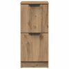 vidaXL Buffet ch&ecirc;ne artisanal 30x30x70 cm bois d'ing&eacute;nierie