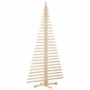 vidaXL Arbre de No&euml;l en bois pour d&eacute;coration 210 cm bois massif de pin