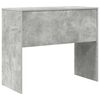 vidaXL Bureau Gris b&eacute;ton 90 x 40 x 76 cm Bois d'ing&eacute;nierie