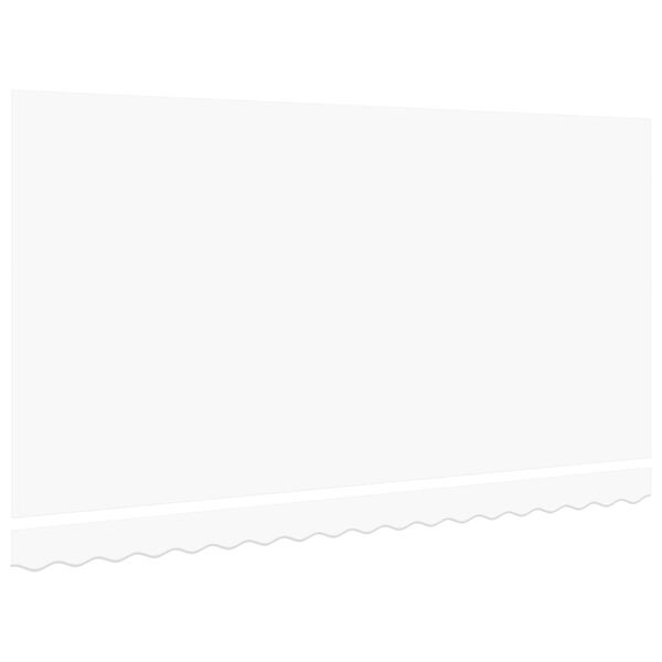 vidaXL Toile de rechange pour auvent Blanc 380 x 195 cm Polyester