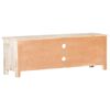 vidaXL Meuble TV 120x30x40 cm Bois d'acacia brut
