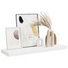 vidaXL &Eacute;tag&egrave;re flottante murale blanc 80x23,5x3,8 cm MDF