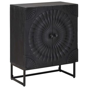 vidaXL Buffet Noir 55 x 30 x 70 cm