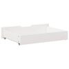 vidaXL Tiroirs sous le lit 2 pcs blanc 85x55x17 cm bois de pin massif