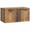 vidaXL Meuble TV mural Bois ancien 59,5 x 31 x 30 cm Bois d'ing&eacute;nierie