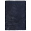 vidaXL Tapis shaggy &agrave; poils longs NAVARRA bleu marine 160x230 cm