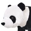 vidaXL Jouet en peluche Panda Noir et blanc XXL